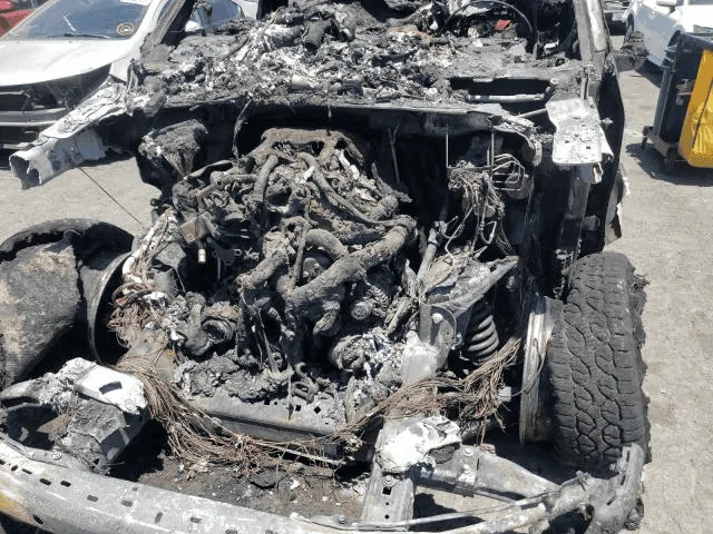 Ford F-150 Devastated. RIP Week Old F-150 Destroyed by Fire 1628691485143