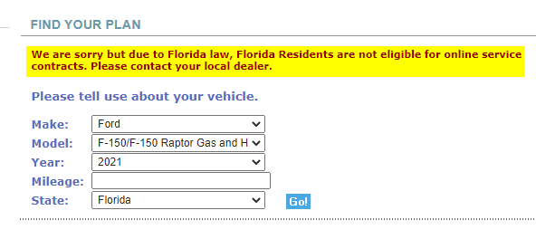 Ford F-150 Extended Service Plans ESPs 1629670062271