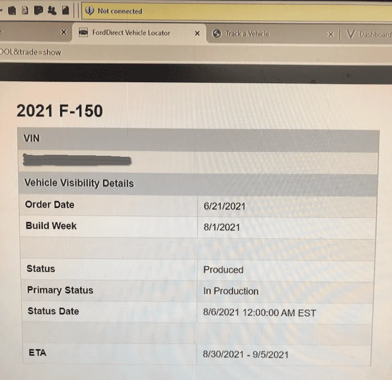 Ford F-150 8/2 Build Week 1630533430271