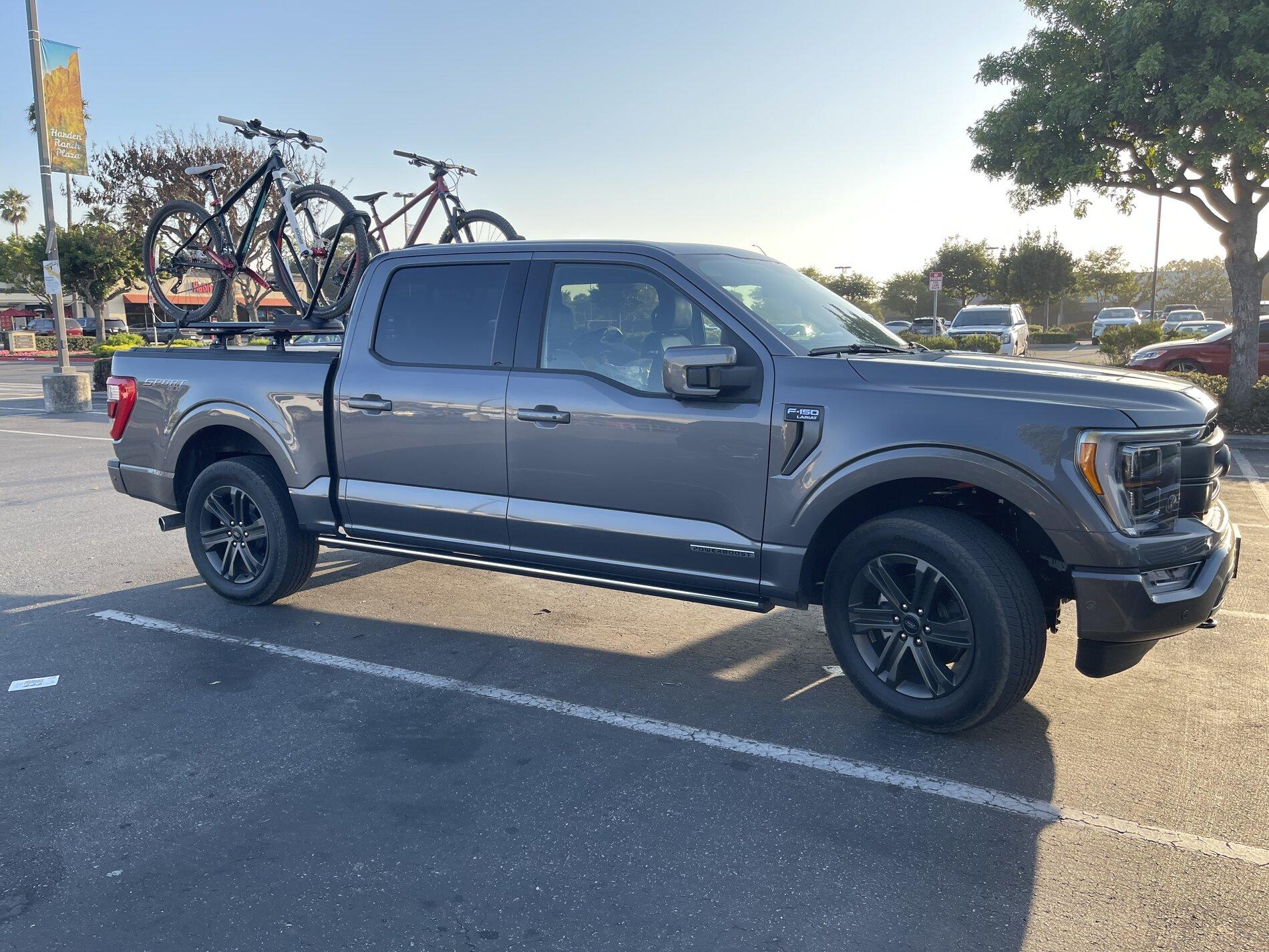 Ford F-150 Retrax XR slot rails in action 1630642202617