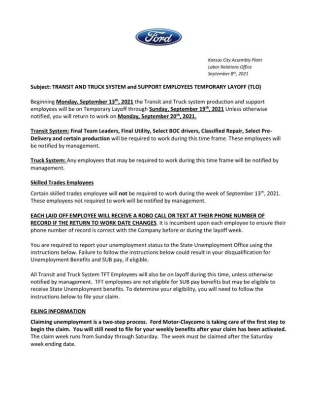 Ford F-150 9/20 Build Week 1631133293354