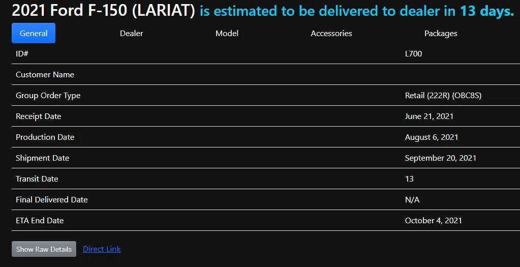 Ford F-150 8/2 Build Week 1632235101166