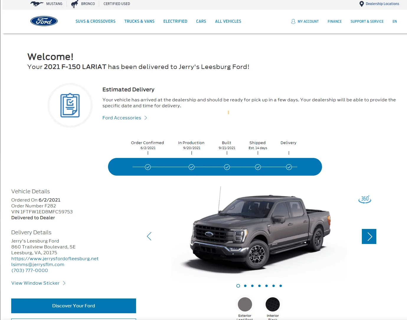 Ford F-150 9/20 Build Week 1632953777804