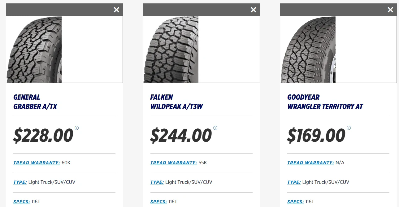 Ford F-150 Swapping tires at dealer 1633020490350