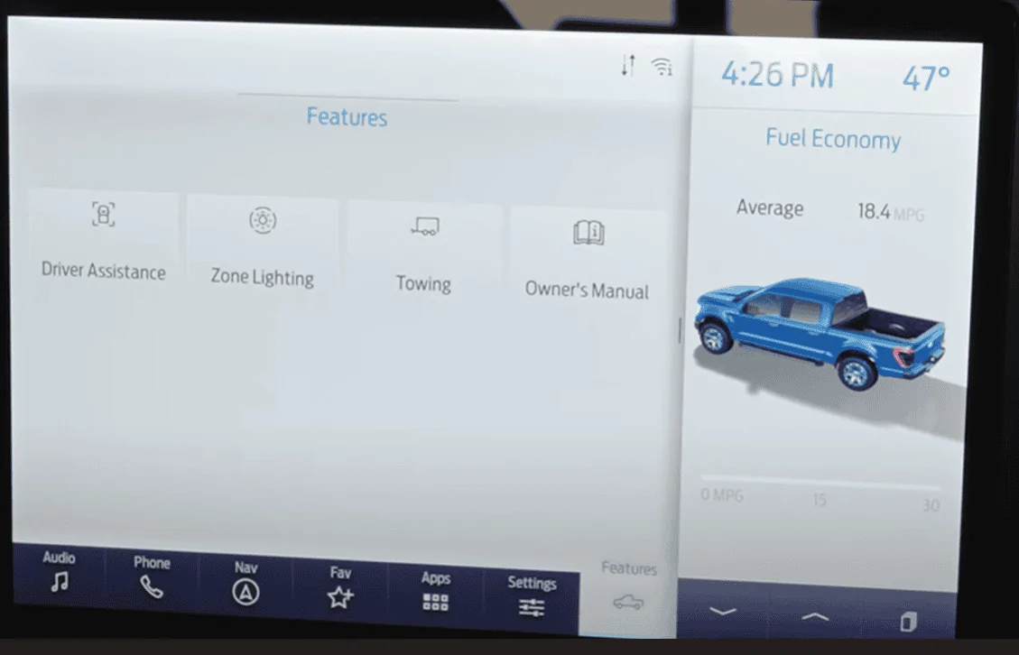 Ford F-150 SYNC Version Tracker 1633102456311