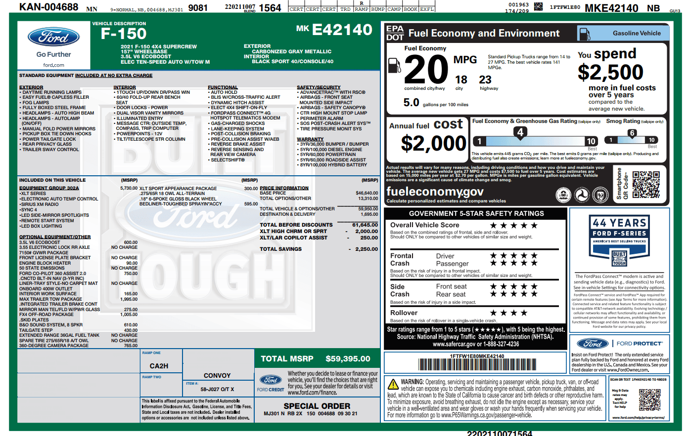 Ford F-150 10/4 Build Week Club 1633180611580