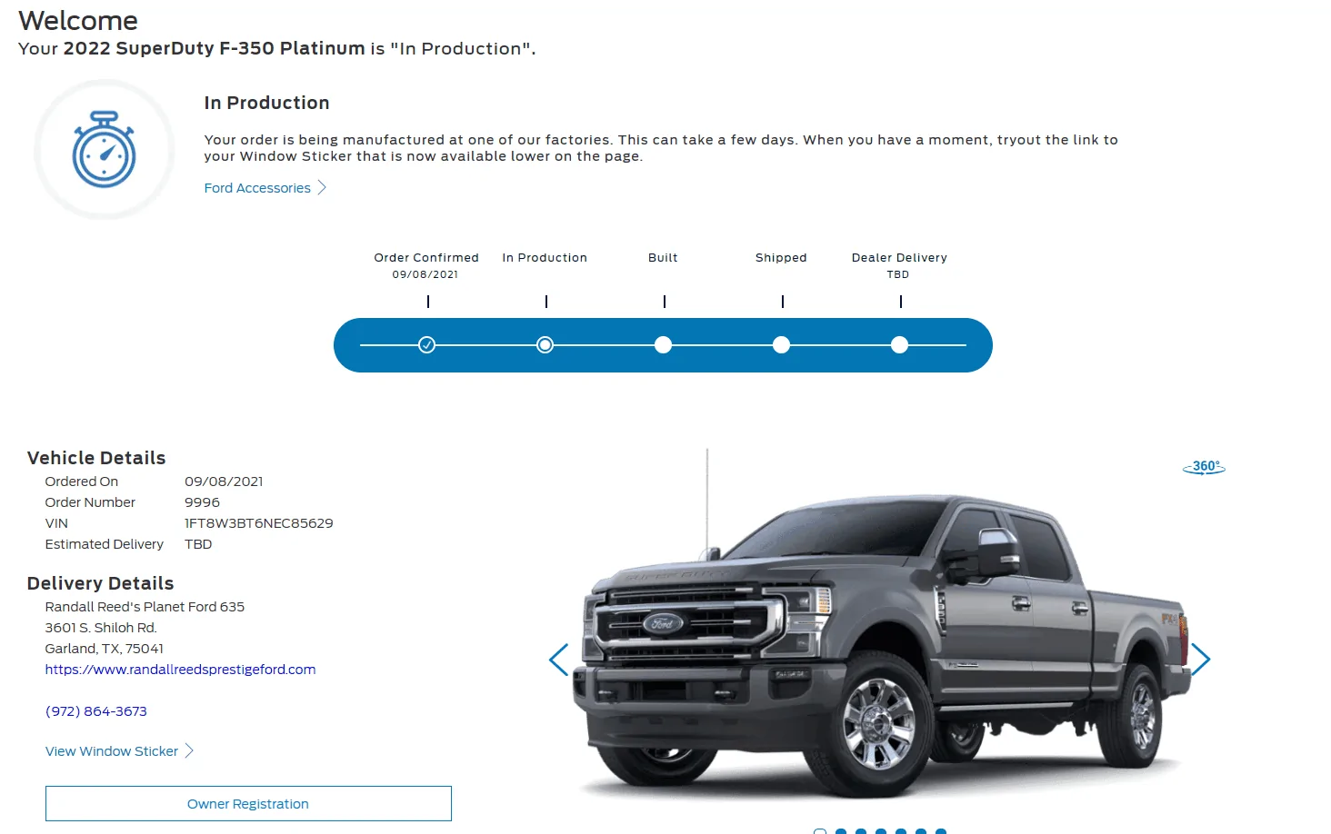 Ford F-150 10/11 Build Week 1634215921800