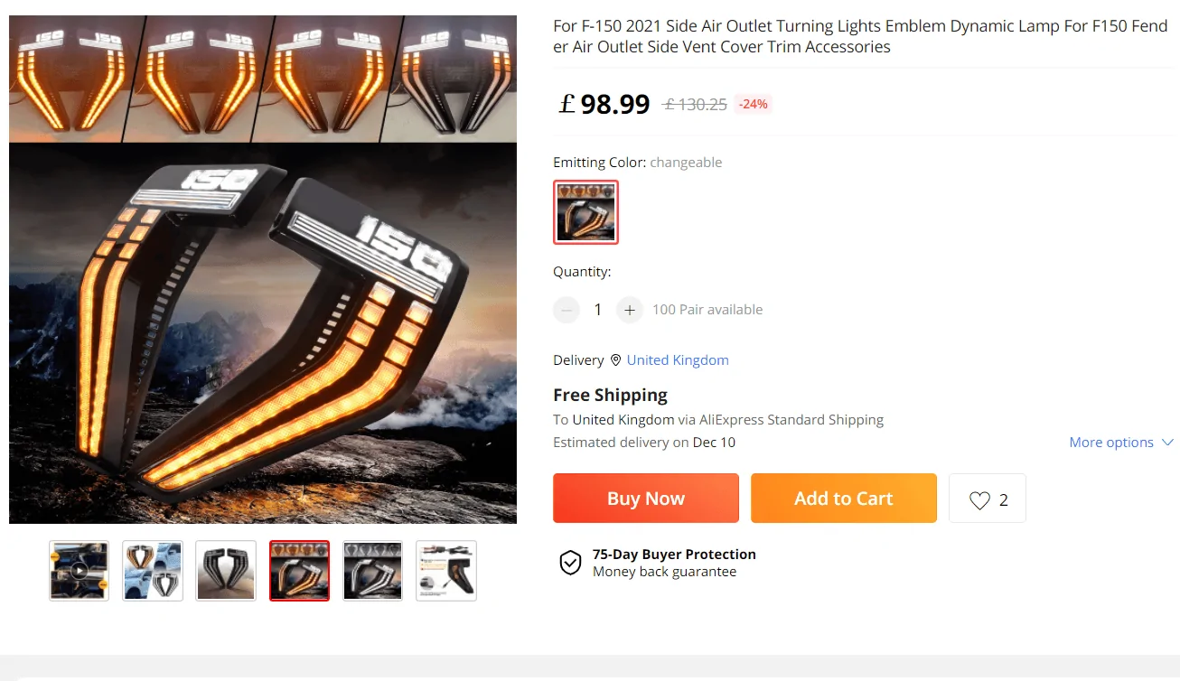 Ford F-150 Fender Badges - anyone changed theirs? 1636872721738