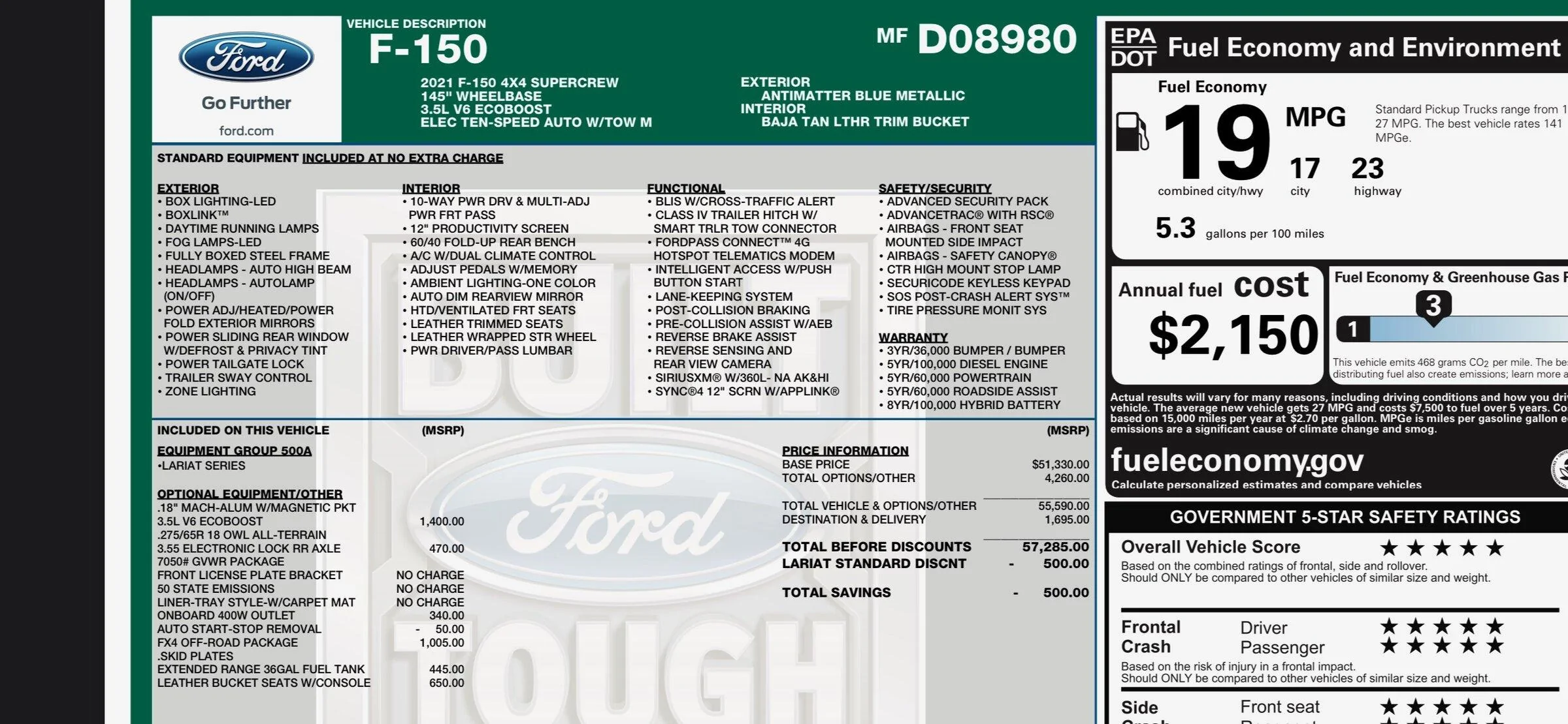 Ford F-150 2021+ F-150 Orders Tracking List & Stats [Enter Yours!] 1638499814851