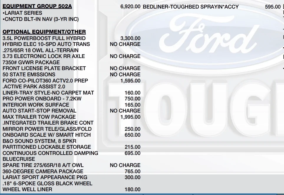 Ford F-150 Payload Hit compared to EB 1638922164623