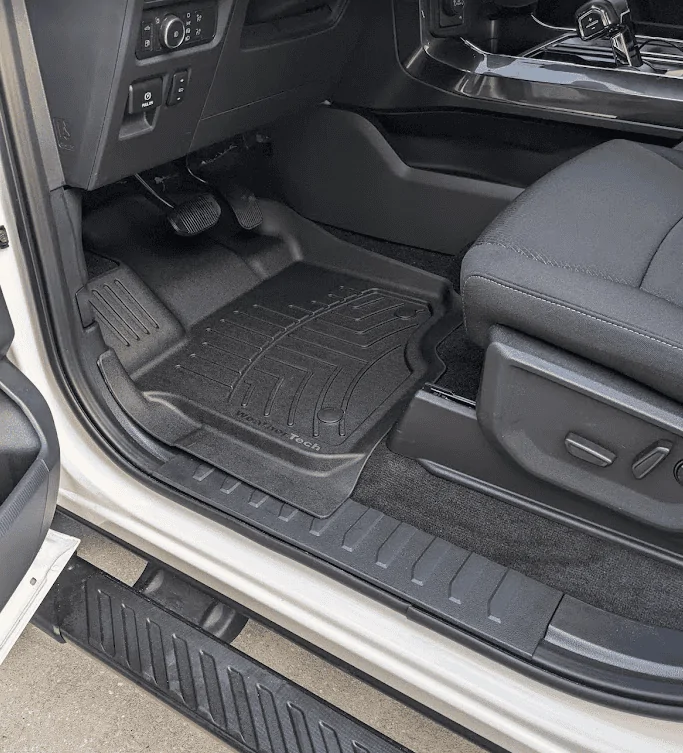 Ford F-150 WeatherTech HP Floorliners Installed 1639232385720