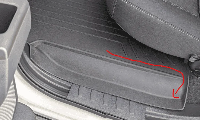 Ford F-150 WeatherTech HP Floorliners Installed 1639257582905