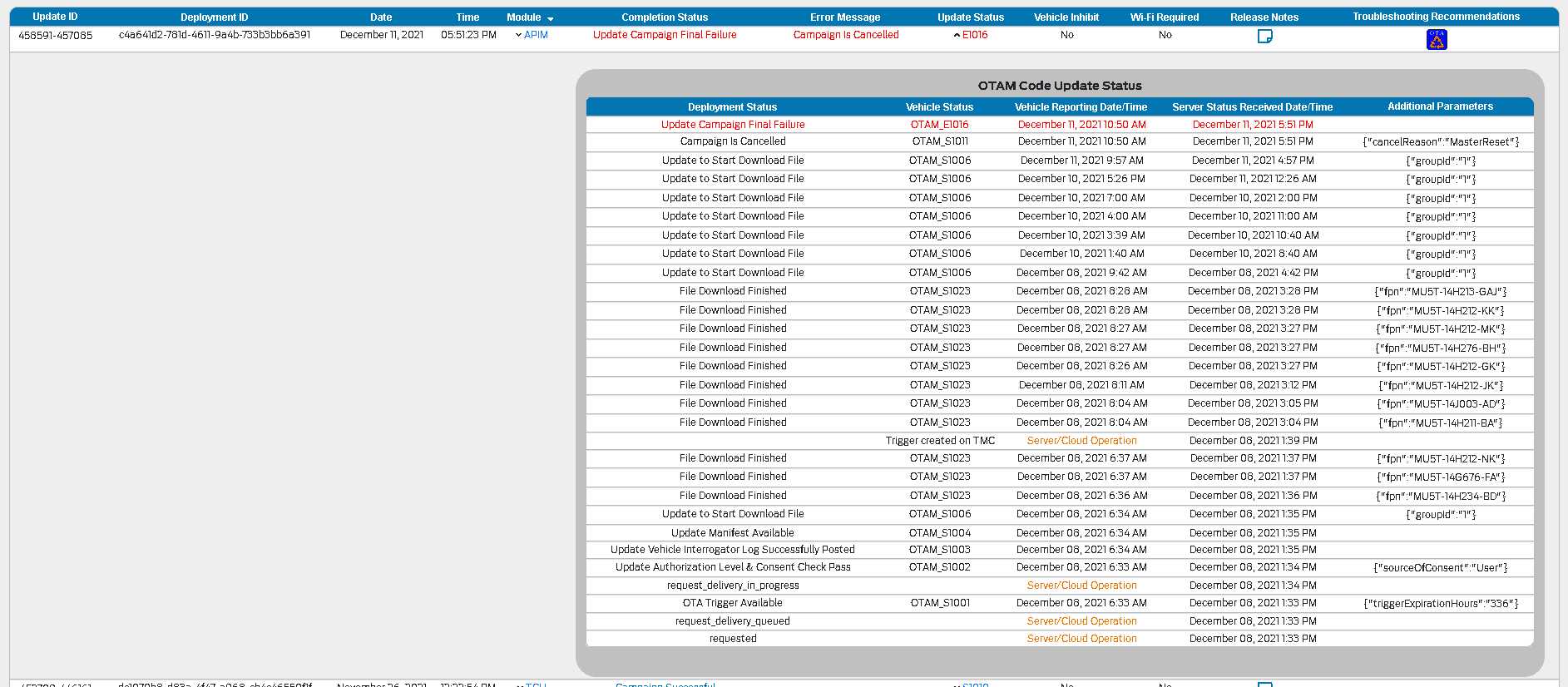 Ford F-150 2021+ F-150 FORScan List / Database / Spreadsheet 1639778264999