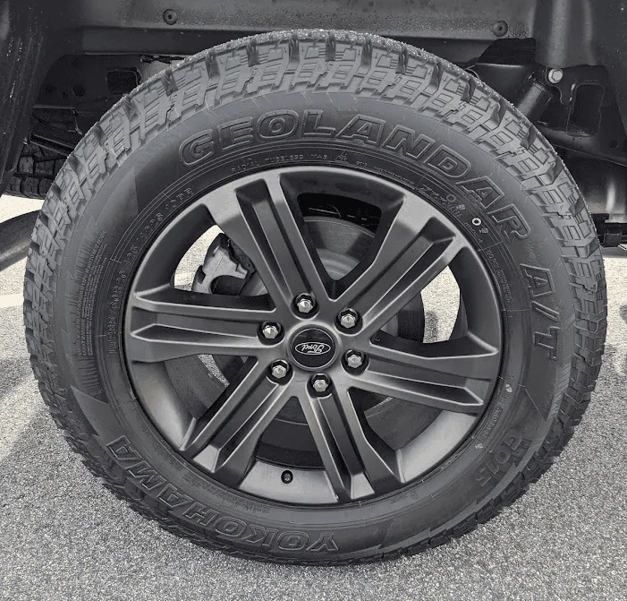 Ford F-150 All Terrain Tires with Powerboost Engine 1639911582914