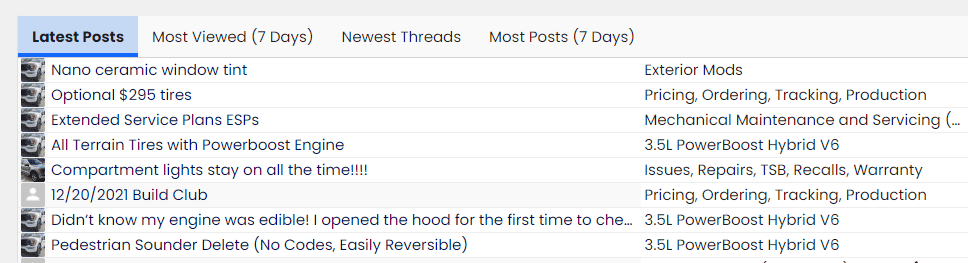 Ford F-150 11/1/2021 Build club 1640950674363