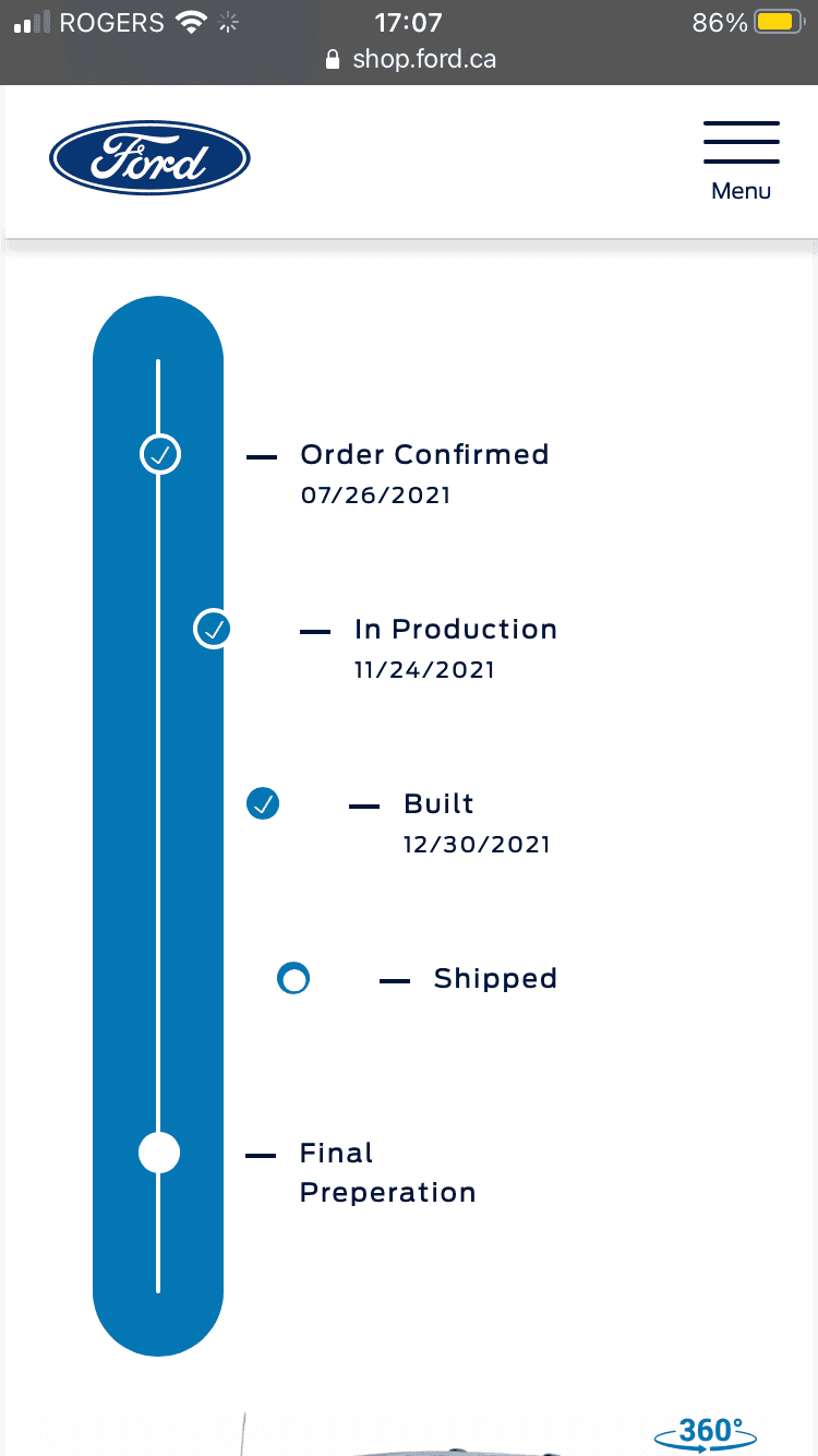 Ford F-150 2022 F150 Canadian Order Tracking [WARNING: NO POLITICS] 1646176106389