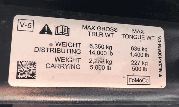 Ford F-150 How do I determine my truck's Curb Weight? 1646675398411
