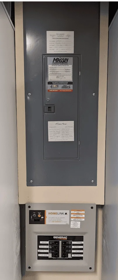 Ford F-150 Installed Transfer Switch in House 1647032241300