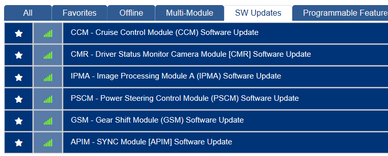 Ford F-150 ECU module programming guide using FDRS 1647098004923