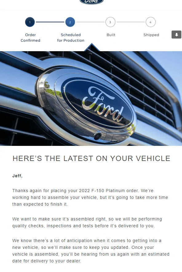 Ford F-150 01/10/22 Build Week Club 1647652241232