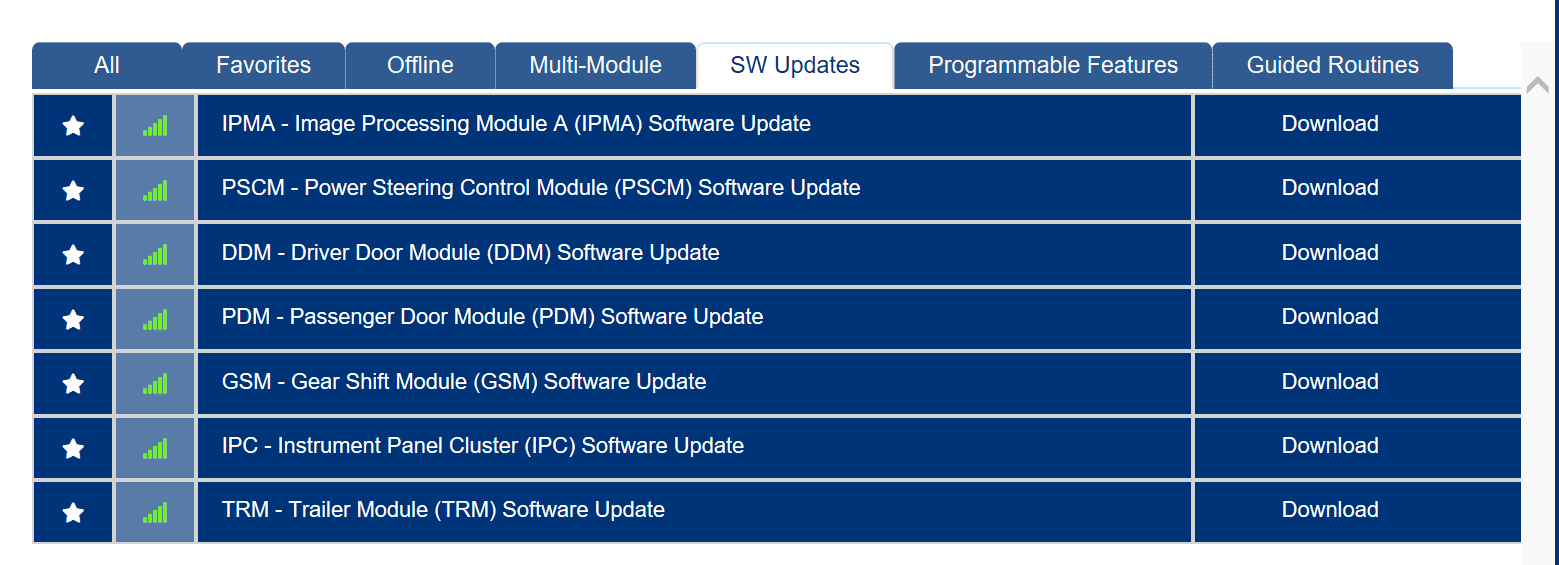 Ford F-150 ECU module programming guide using FDRS 1648216313371