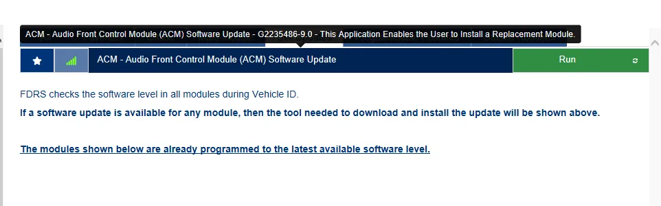 Ford F-150 ECU module programming guide using FDRS 1648324334840