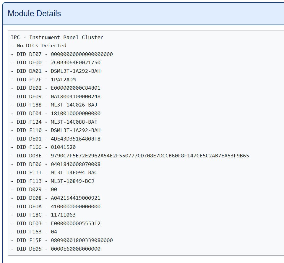 Ford F-150 ECU module programming guide using FDRS 1648408426882