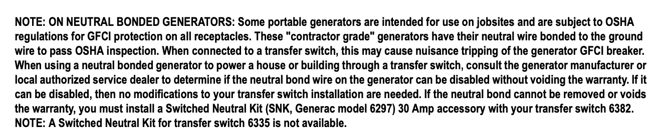Ford F-150 Installed Transfer Switch in House 1648694899346