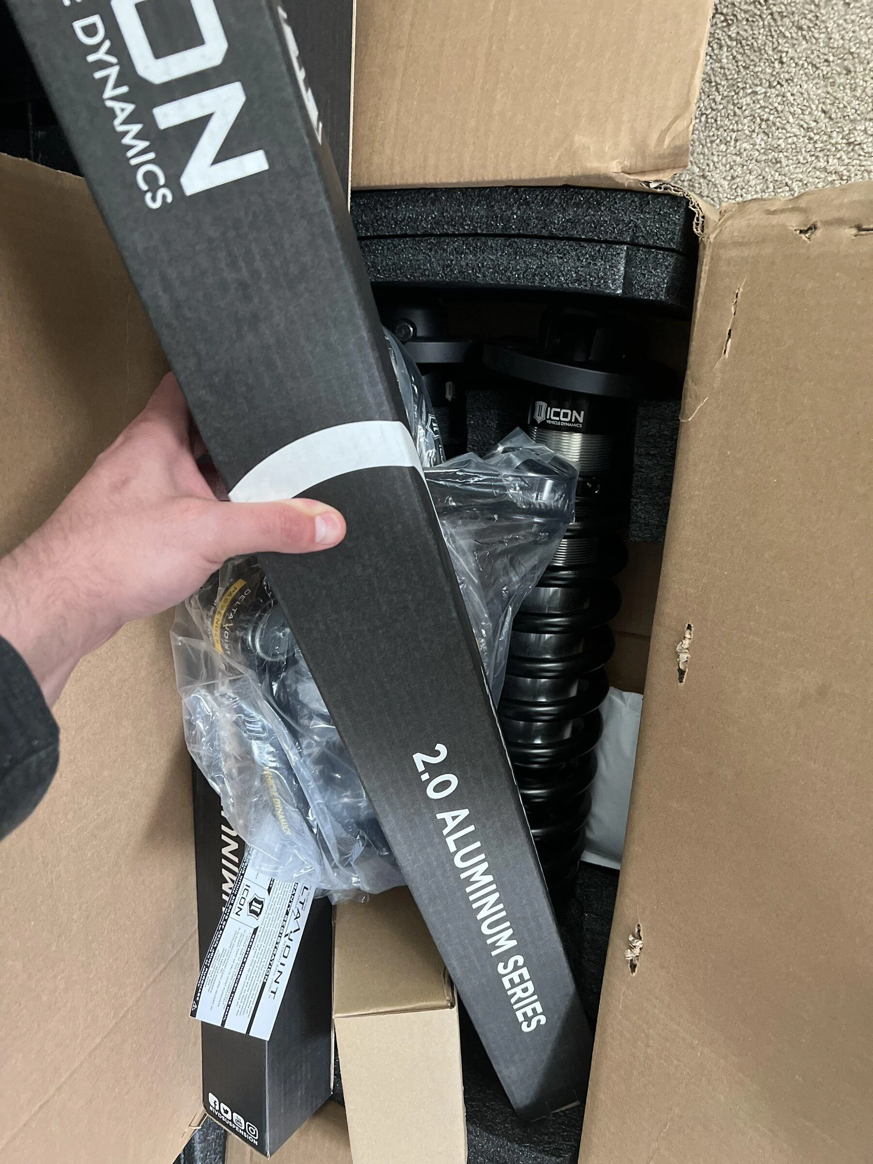 Ford F-150 Icon Stage 3 suspension installed 1649555111649