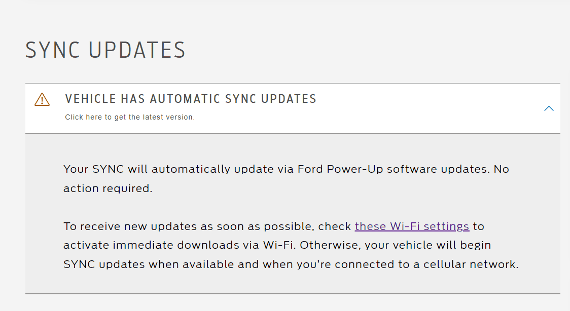 Ford F-150 So what IS the latest/current Sync4 version? 1651104650744