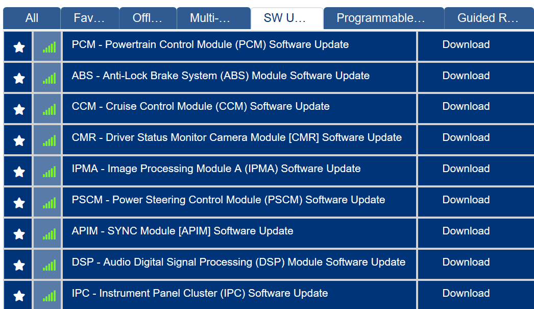 Ford F-150 ECU module programming guide using FDRS 1654535408394