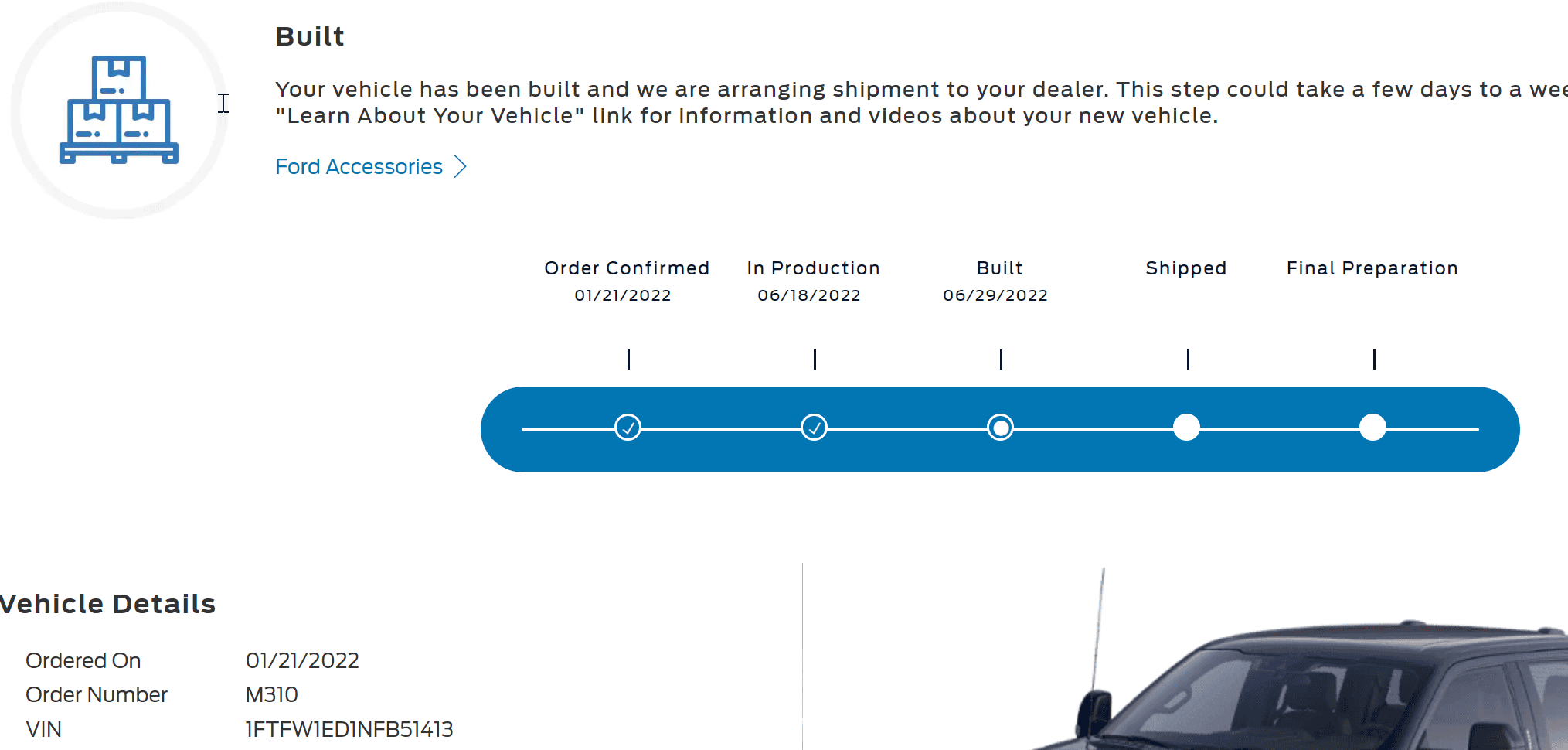 Ford F-150 06/6/22 Build Week Group 1657139005684