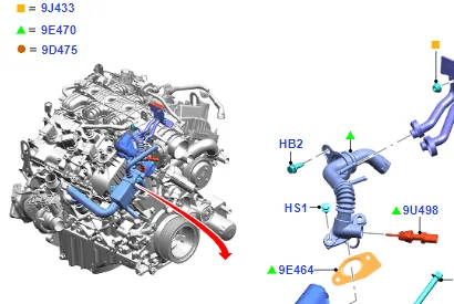 Ford F-150 Different Coolant Leak Location? 1658178452586