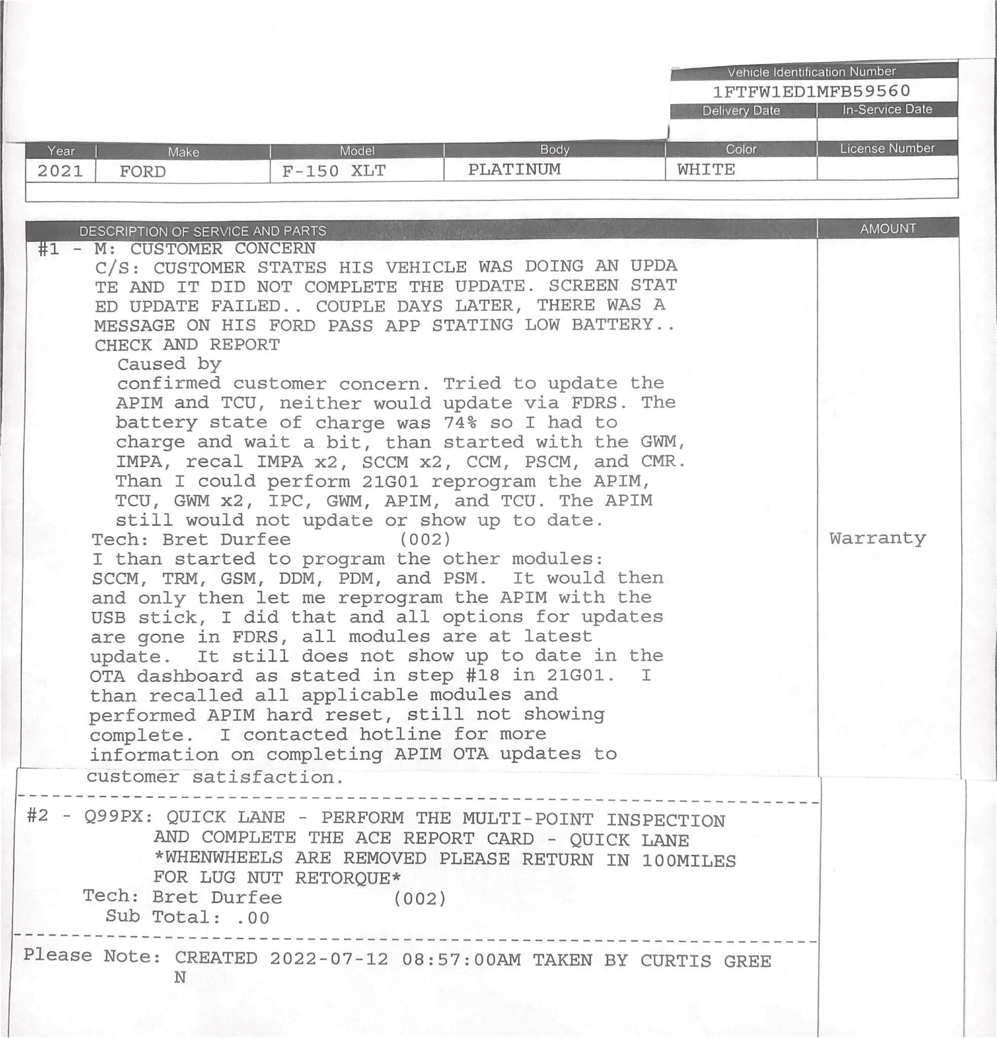 Ford F-150 ECU module programming guide using FDRS 1658517319862