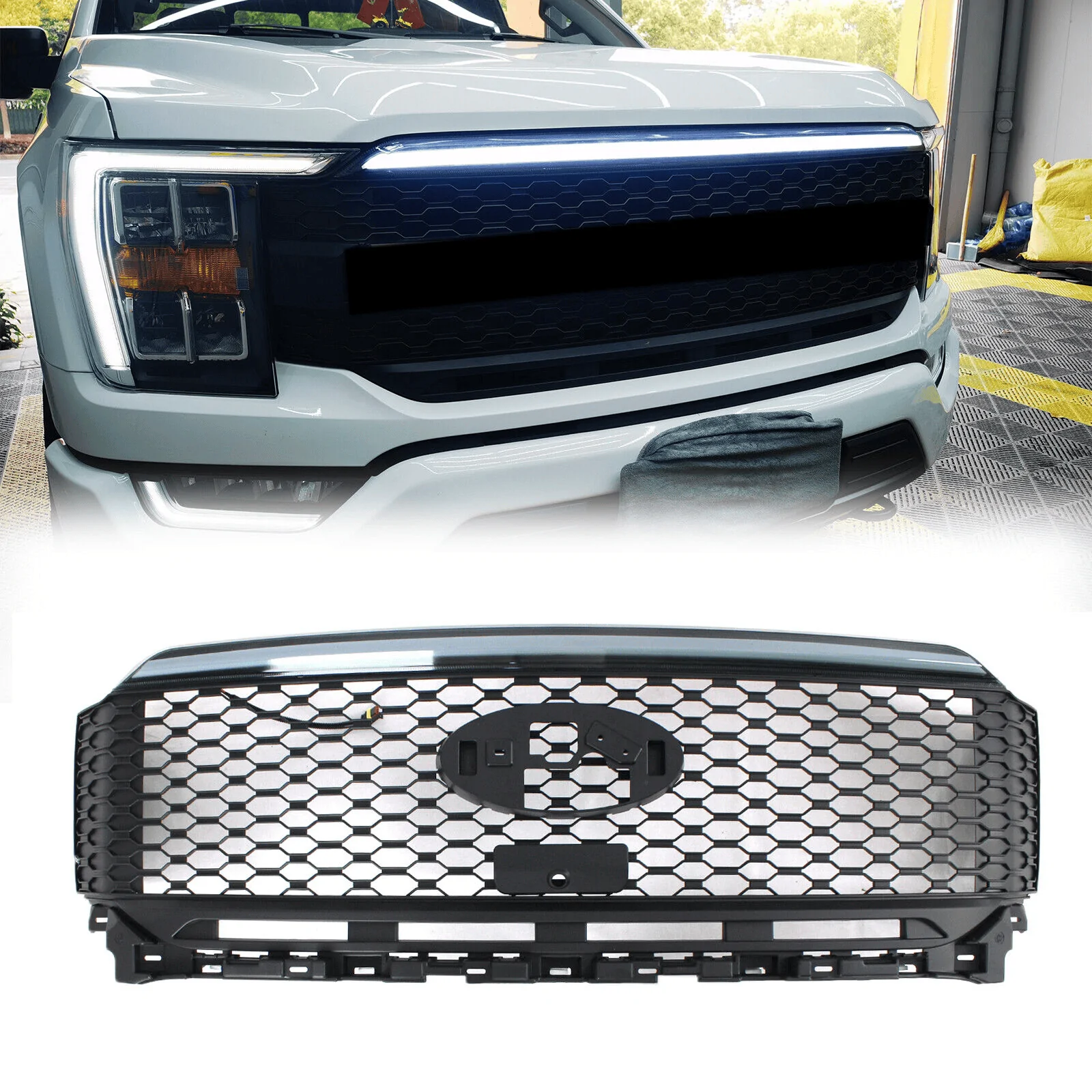 Ford F-150 Lariat Sport Grille Insert - Opinions Wanted 1660230015924