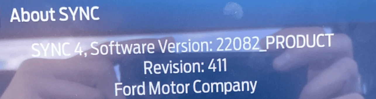 Ford F-150 Confused.. how do I see what version I am on? 1660337532046