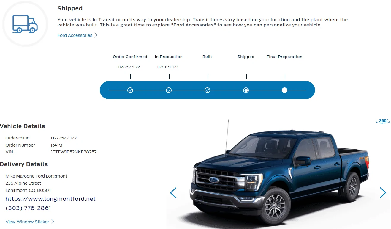 Ford F-150 Auto start/stop removal causing delays 1660676132768