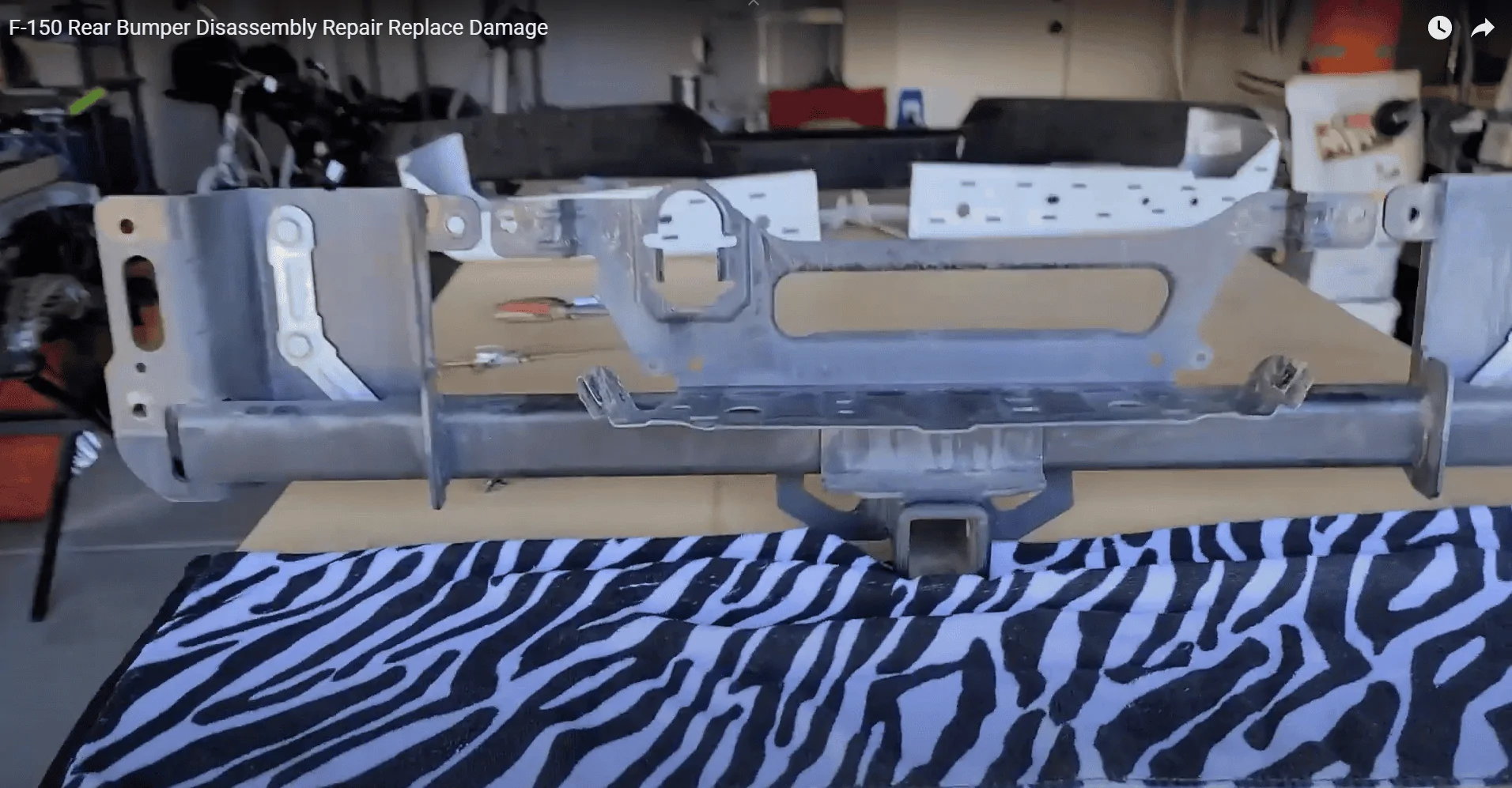 Ford F-150 Rear Bumper weight limit 1662554315206