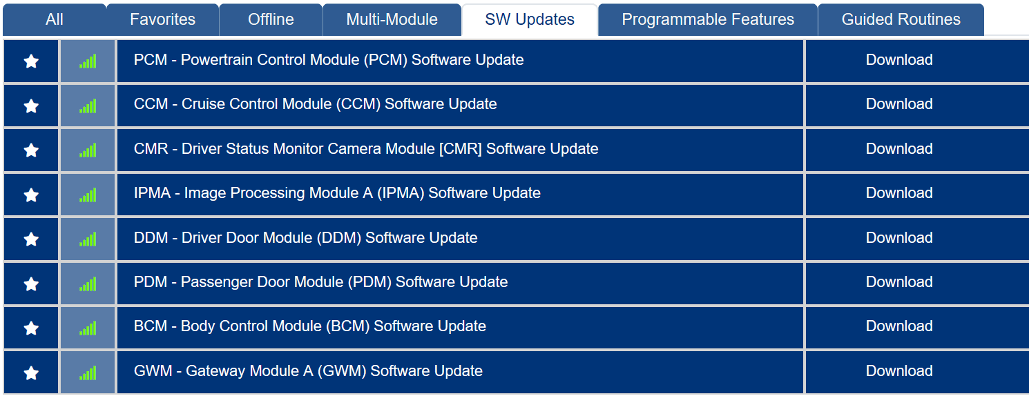 Ford F-150 ECU module programming guide using FDRS 1662592438818