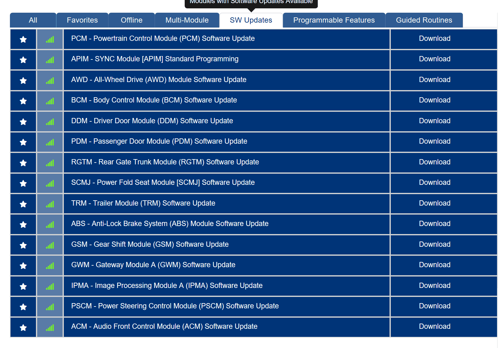 Ford F-150 ECU module programming guide using FDRS 1663003679342