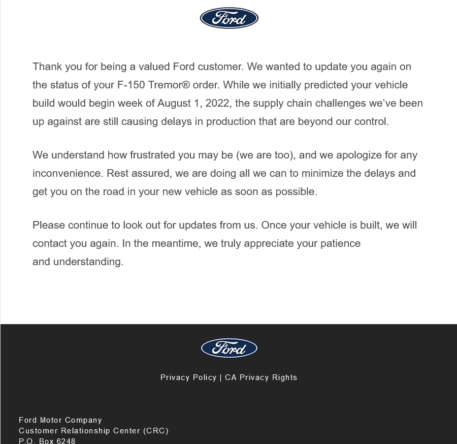 Ford F-150 Chip hold My22 & My23 1664223893465