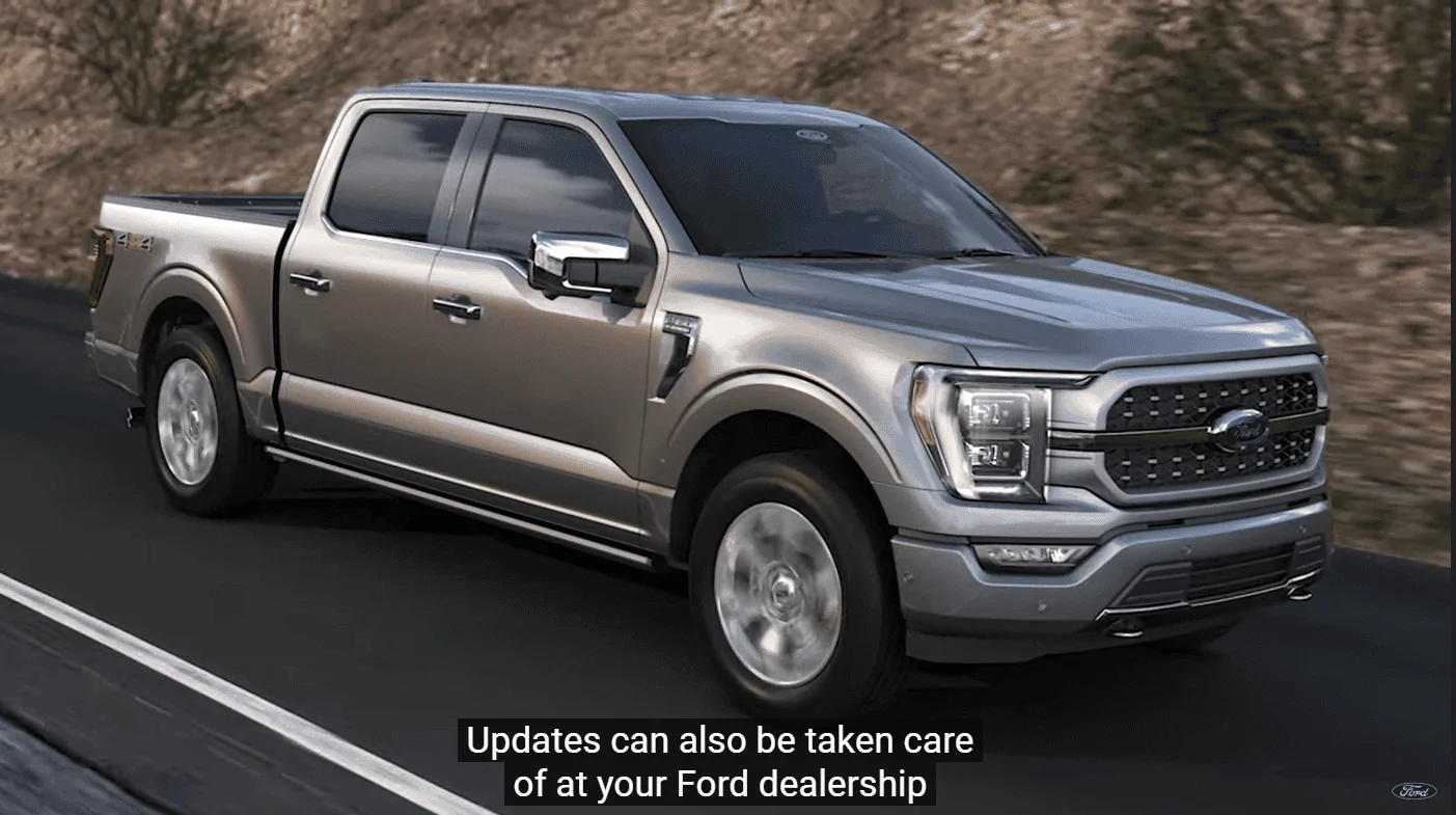 Ford F-150 Apple Carplay / Android Auto expand display 1664928643295