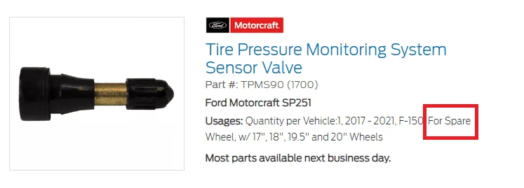 Ford F-150 Tire rotation and TPMS reset 1669302654220
