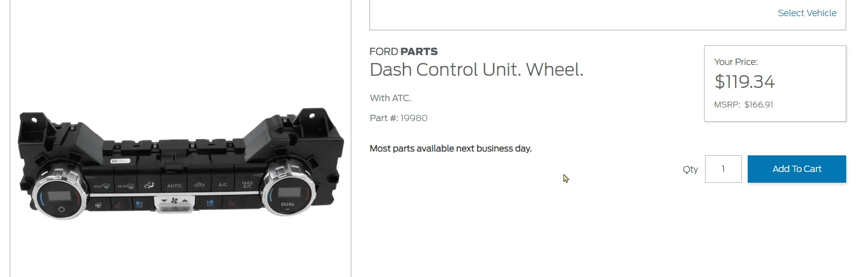 Ford F-150 Temperature readout showing in HVAC control knobs for 2023 F-150? 1670354300678