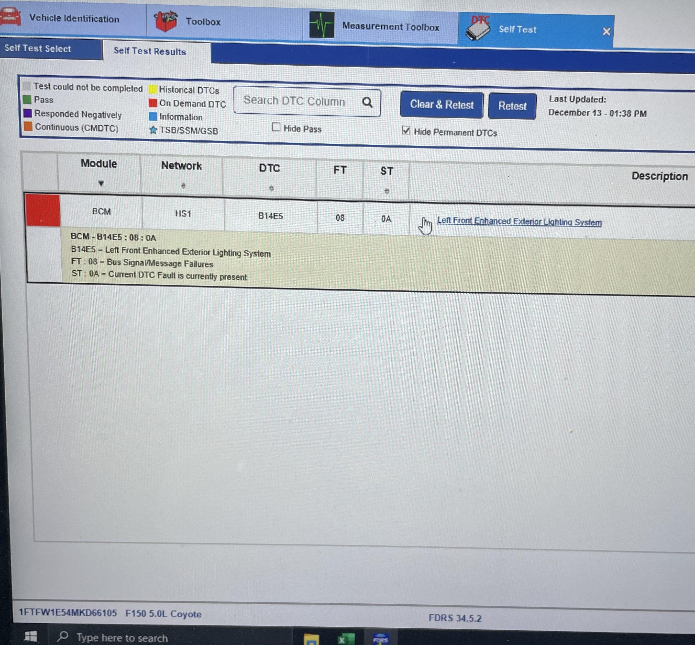 Ford F-150 ECU module programming guide using FDRS 1670972250895