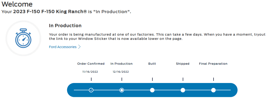 Ford F-150 12/12/22 Build Week MY 23 1671319986306