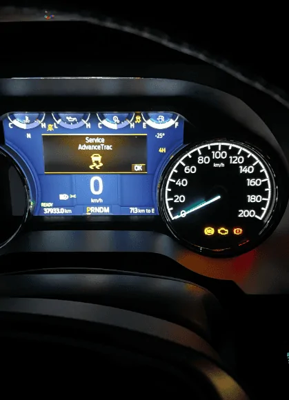 Ford F-150 Service Advancetrac warning message 1671503853092
