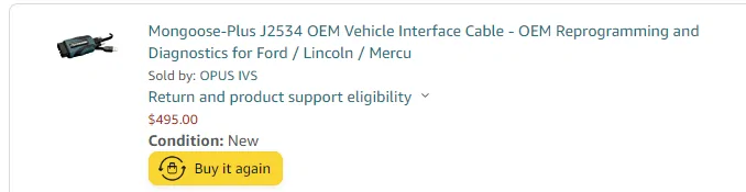 Ford F-150 ECU module programming guide using FDRS 1672792766322