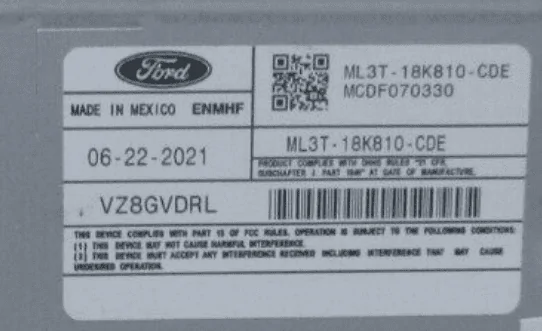 Ford F-150 MY22 Adding SiriusXM 1674263528928