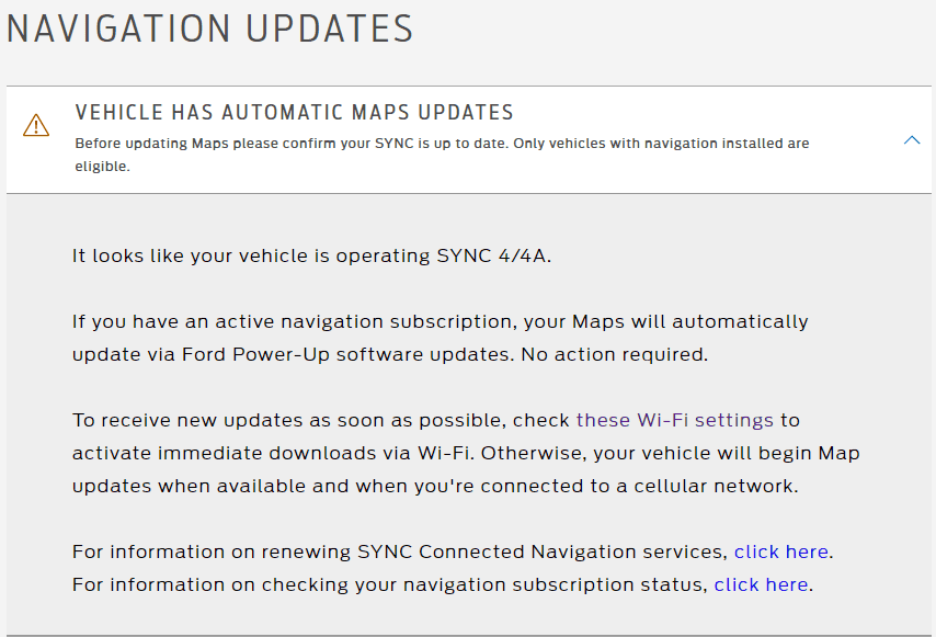 Ford F-150 Sync 4: Check For Updates Doesn't Find Known Update 1676483690081